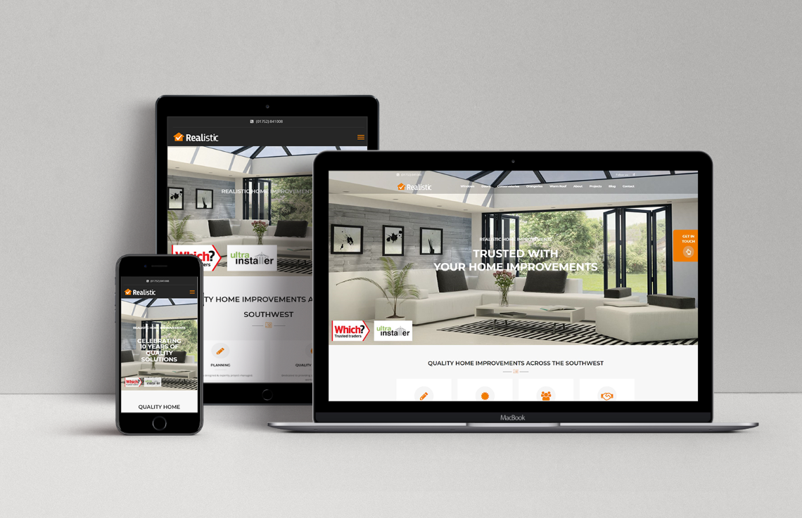 Realistic Home Improvements new website