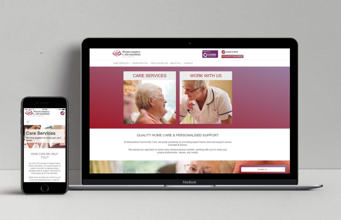 Alexandras Community Care Website