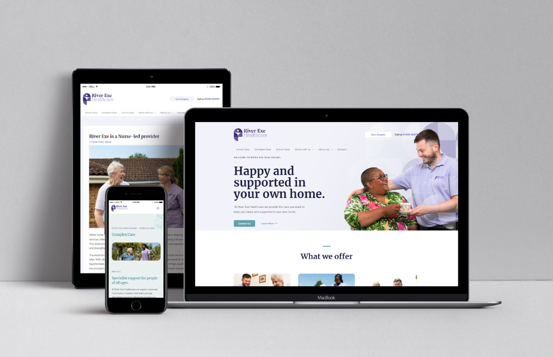 River Exe Healthcare website